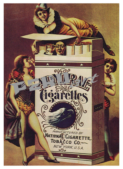 admiral cigarettes national cigarette tobacco co vintage adv