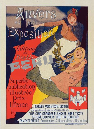 affiche-belge-pour-la-publication-anvers-et-son-exposition-7