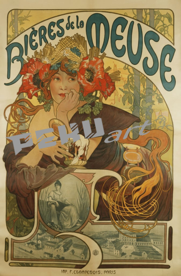 AlphonseMarieMucha-MeuseBeerBieresdeLaMeuse1897-(MeisterDrucke-821013)