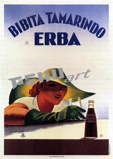 bibita tamarindo erba vintage drink advertising  studi