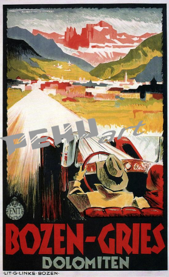 bozen gries dolomiten bolzano gries retro  vint