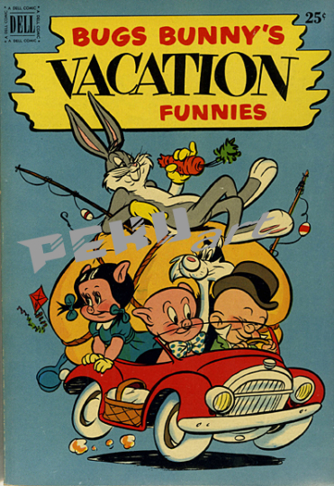 bugs bunny comic book cover wall art