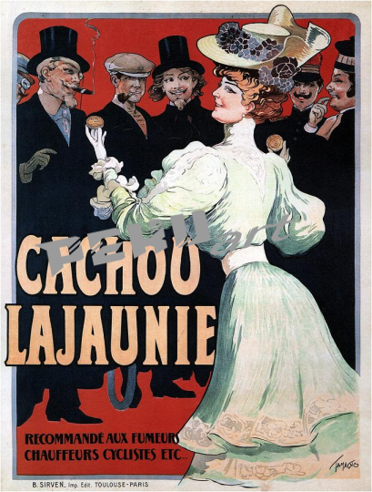 cachou lajaunie licorose vintage advertising  studio g