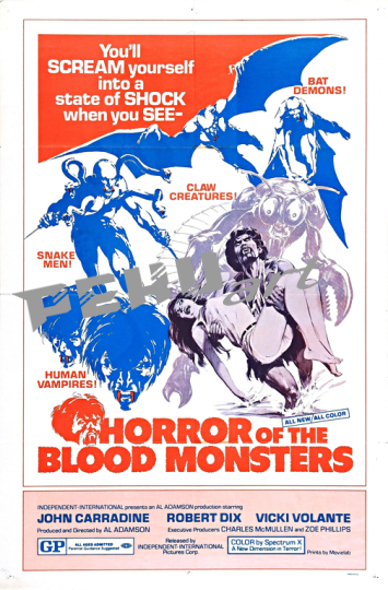 Classic Horror Movie Horror Of The Blood Mons