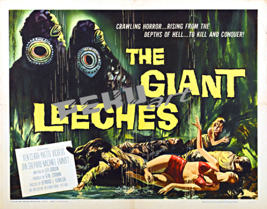 Classic Horror MovieAttack Of Giant Leeches