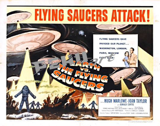 Classic Horror MovieEarth Vs Flying Saucers
