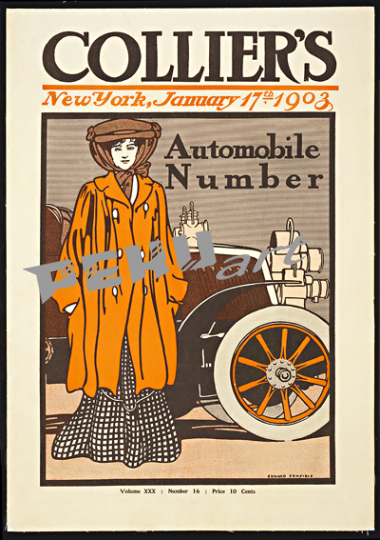 Colliers November 1903 Magazine Cover 