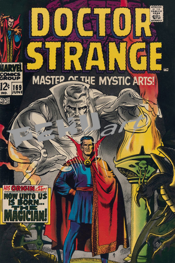 dr strange superherocomic book art