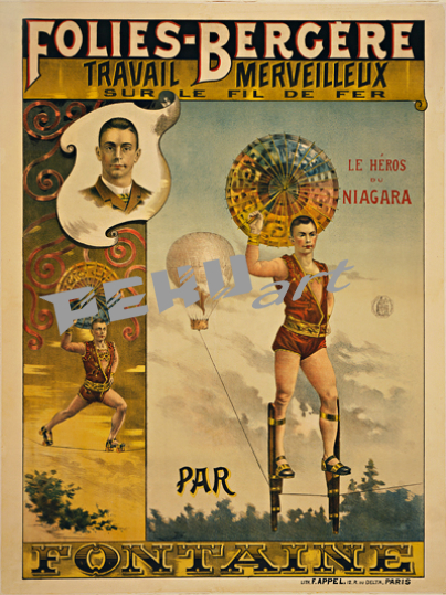 Folies Bergere TightropeCircus