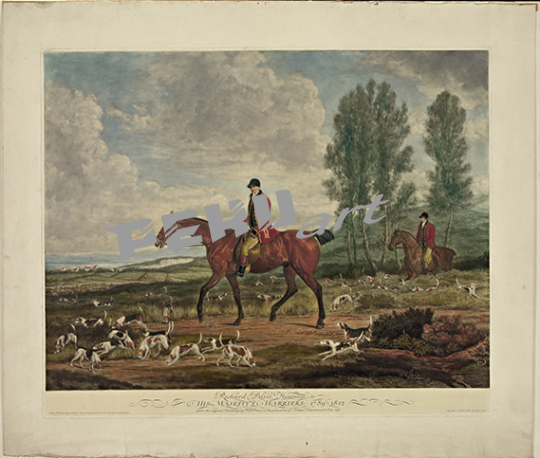 Fox Hunt SceneFine Art Print