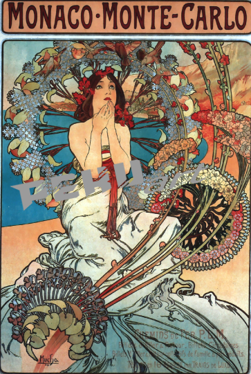 frau-jugendstil-kunst-vintage