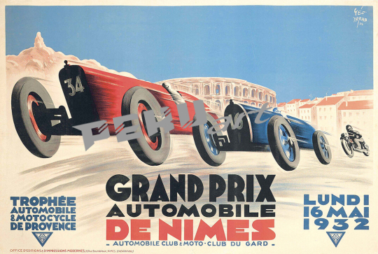 Grand Prix des Nimes auto racing 