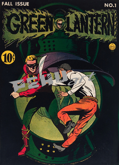 green lantern superherocomic