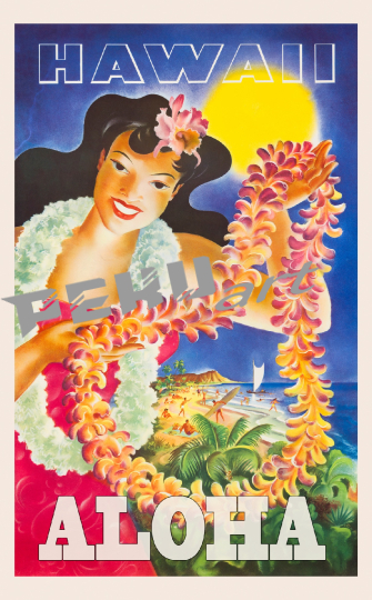 hawaii-travel-poster