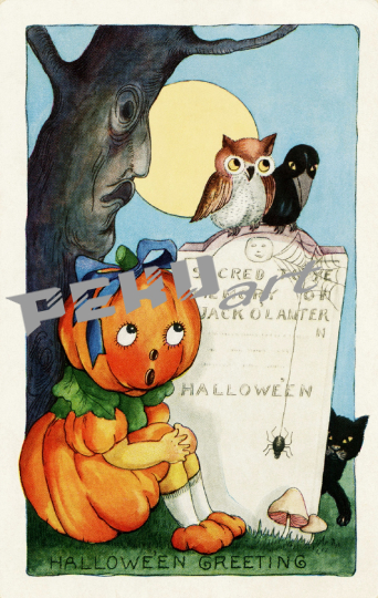 kurbis-jack-lantern-vintage