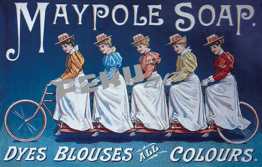 Maypole Soap ladies bicycles 