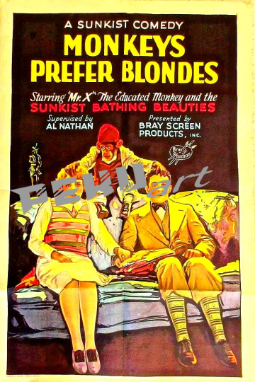 monkeys-prefer-blondes-poster-e19da5
