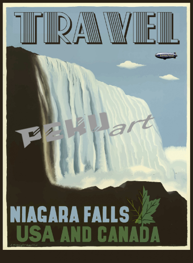 niagra-falls-travel-poster