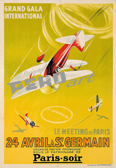 paris grand gala airplane 