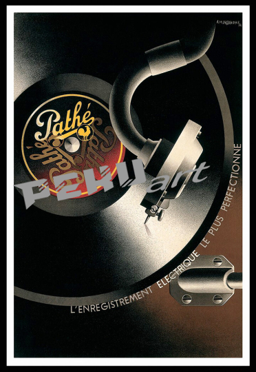 pathe Grammophone Cassandre fench 