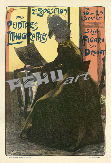 peintres lithographes Salle Du Figaro Exposition fre