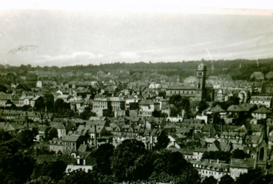 pforzheimdiepfortedesschwarzwaldesalteansichtskartepostkartesgel1944