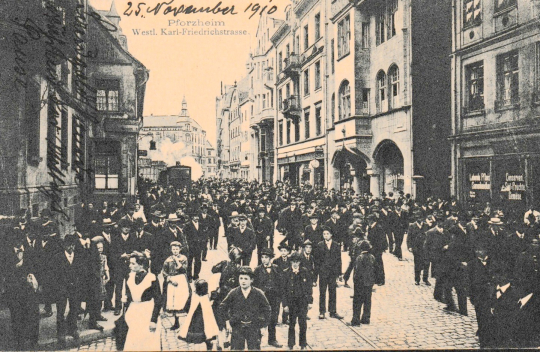 pforzheimgermanywestlfriedrichstrassestores1910