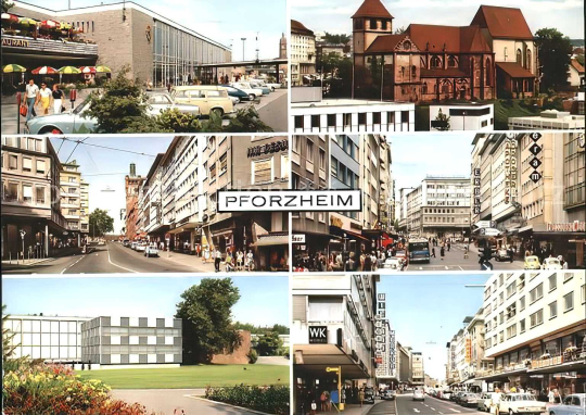 pforzheimhauptbahnhofschlosskirchebahnhofstrassepforzheimenhcar9050