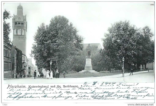 pforzheimkaiserdenkmalundgrbezirksamtenhcar9050