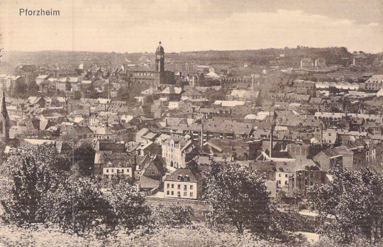 pforzheimpanoramagel1916pforzheim