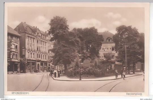 pforzheimsedanplatzvor1945enhcar9050