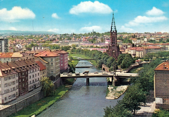 pforzheimzusammenflussvonenzundnagold1966