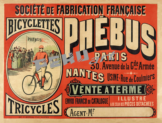 phebus bicyclettes tricycles bicycle pos