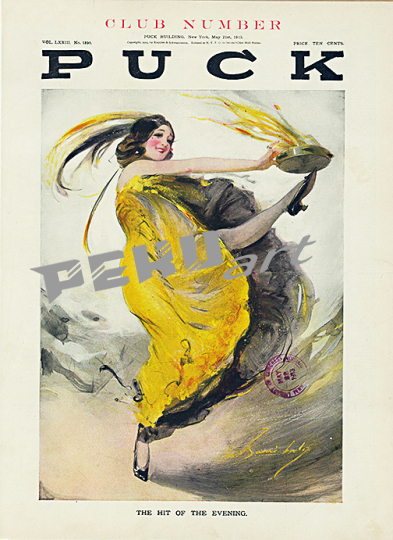 Puck Dancer Magazine Cover 