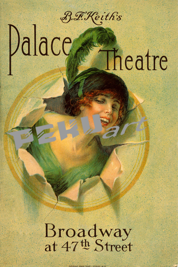 Ruth St Denis Ted Shawn Program Palace Theater 1916 