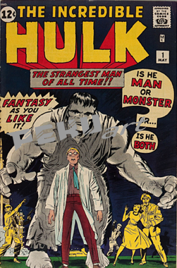 superherothe hulk comic