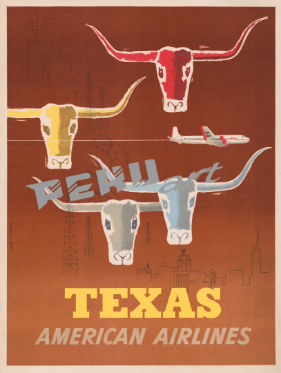 texas-vintage-travel-poster