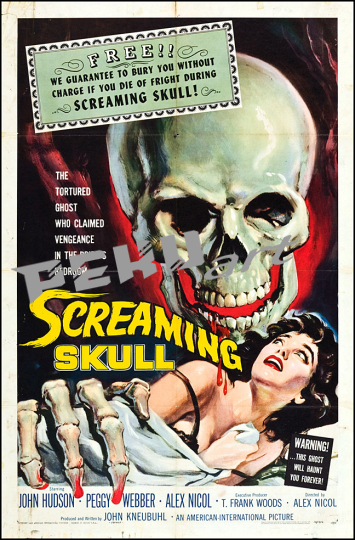the screaming skull horror movie 
