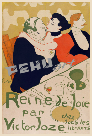 toulouse lautrec reine de joie