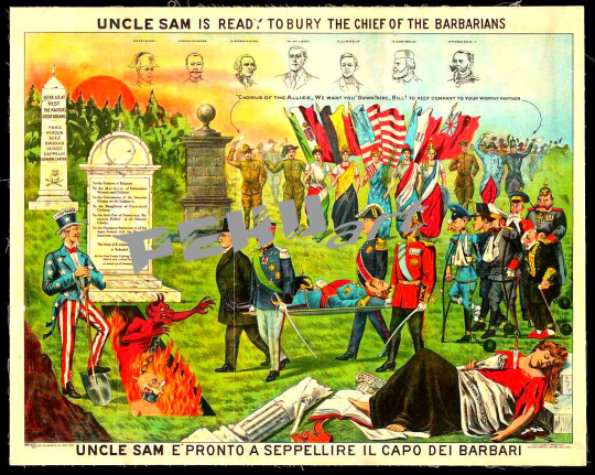uncle-sam-is-ready-to-bury-the-chief-of-the-barbarians-uncle