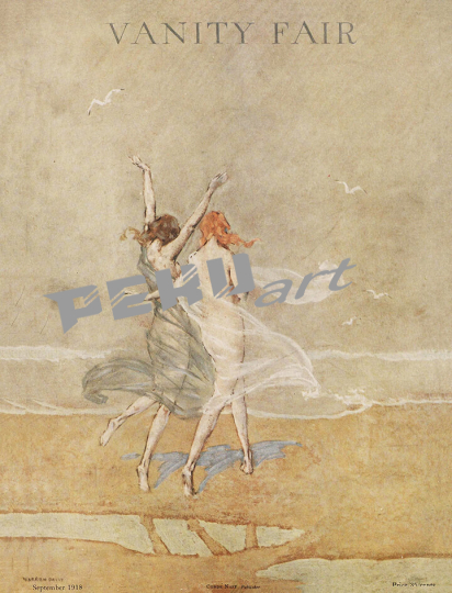 vanity fair september 1918 magazine cover