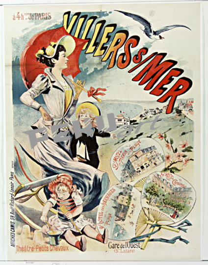 Villers sur Mer Affiche Magazine Cover 