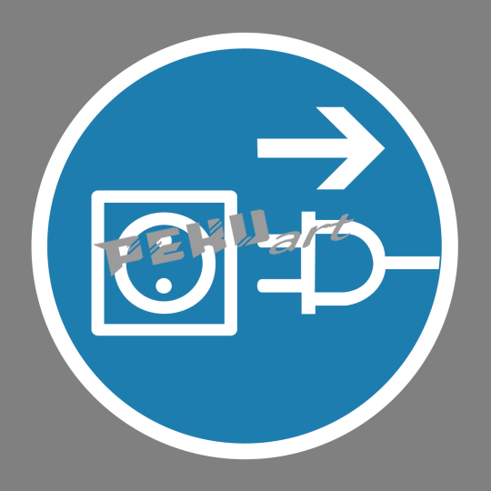 vor öffnen netzsteckerziehen