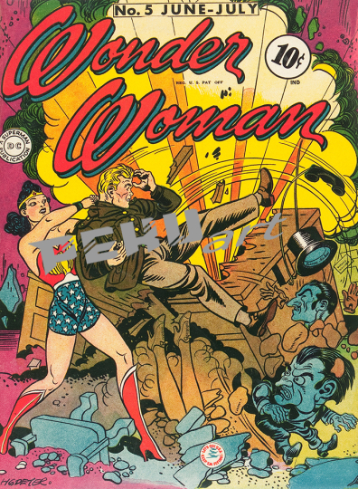 wonder woman superhero5 mile high comic art