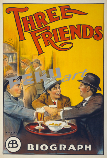1913-Three-Friends