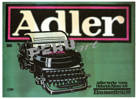 adler typewriter vintage typewriter retro advertising 