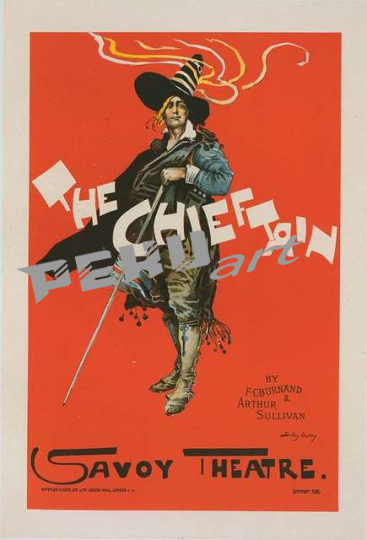 affiche-anglaise-pour-savoy-theatre-the-chieftain-97b5a7