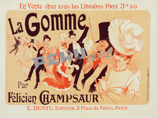 Affihe Pour Le Gomme French Poster 