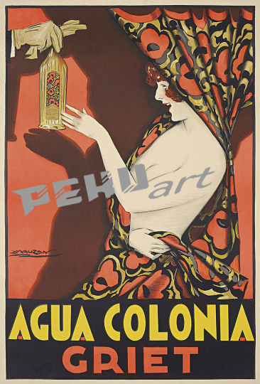 Agua Colonia Griet vintage adevertising outlet 