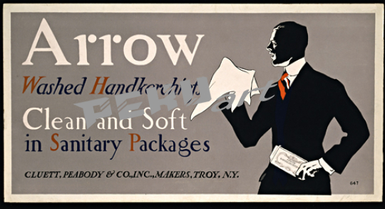 Arrow handkerchiefs vintage advertising outlet